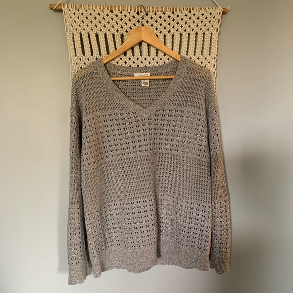 DKNY Crochet Knit Sweater - Picture 6 of 8